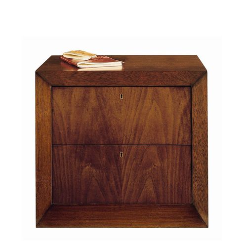 Comodino contemporaneo - T-670 - ArtesMoble - in noce / in faggio / rettangolare