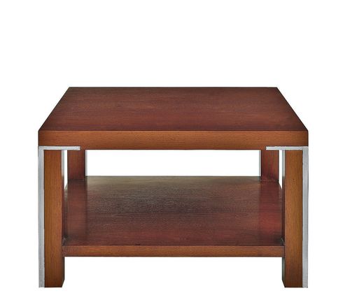 Tavolo d'appoggio contemporaneo - T-753 - ArtesMoble - in noce / in faggio / in acciaio inossidabile