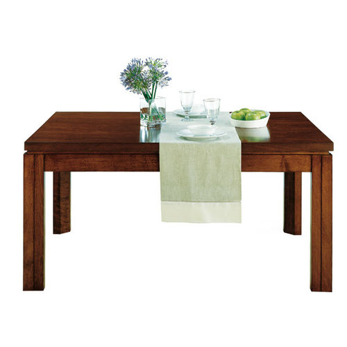 Tavolo da pranzo contemporaneo - T-690 - ArtesMoble - in noce / con supporto in faggio / rettangolare