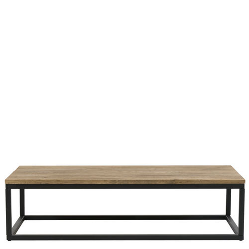 Tavolino basso contemporaneo - FCT0053 - Gie El - in legno / in acciaio verniciato / rettangolare