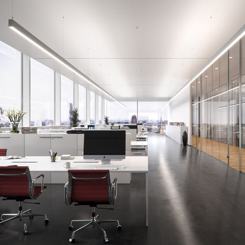 Luce a sospensione - IDOO.LINE  MODULAR SYSTEM - Herbert Waldmann GmbH & Co. KG - LED / lineare / IP40