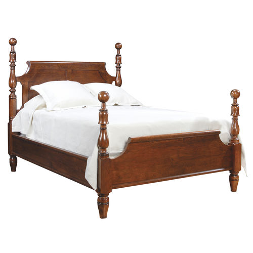 Letto matrimoniale - FINGER LAKES : OWASCO CANNON BALL 79210 - STICKLEY - classico / in legno