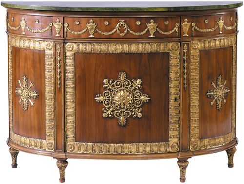 Credenza in stile - JOHN WIDDICOMB : ROBERT ADAM JW-7341 - STICKLEY - in legno / in marmo