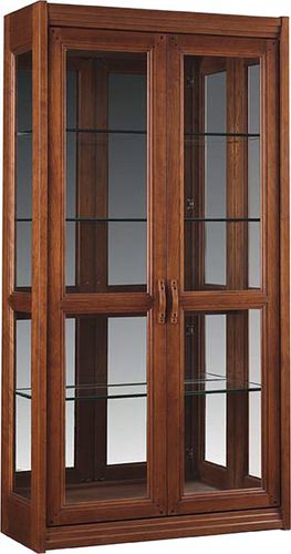 Vetrina classica - PASADENA BUNGALOW : AN-7318-299 - STICKLEY - in vetro / in legno