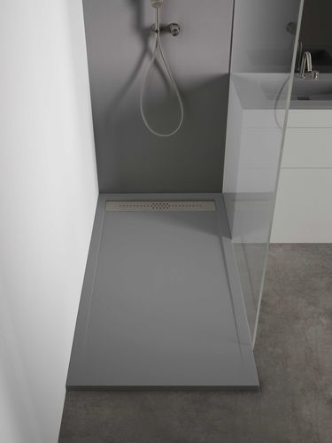Piatto doccia rettangolare - Senda - RESIGRES - da appoggio / rasoterra / ultrapiatto