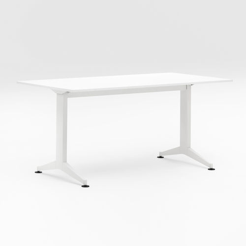 Tavolo da lavoro contemporaneo - TIMMY : 215F - Mara - in laminato / in melaminico / con supporto in metallo