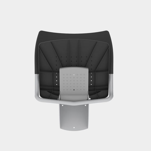 Sedia per gradinata contemporanea - GATE RISER FIXED - Mara - in polipropilene / per impianto sportivo