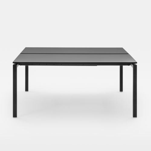 Tavolo da lavoro contemporaneo - FIFTY 50 - Mara - in laminato / in melaminico / con supporto in metallo