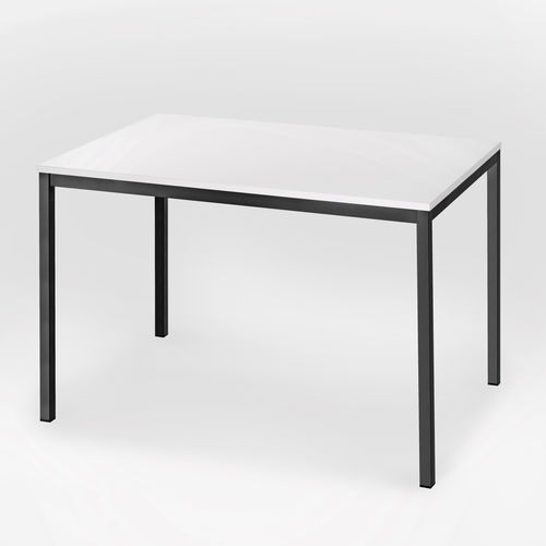 Tavolo da lavoro contemporaneo - 210 - Mara - in laminato / in melaminico / con supporto in acciaio inossidabile