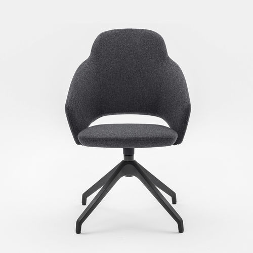 Sedia contemporanea - ICON SOFT NYLON HB - Mara - da interno / in tessuto ignifugo / in Trevira CS®