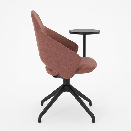 Sedia contemporanea - ICON SOFT DESK HB - Mara - da interno / in tessuto ignifugo / in Trevira CS®