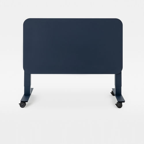 Scrivania seduto-in piedi - FOLLOW TILTING MONOCHROMATIC - Mara - con rotelle / contemporanea / in laminato