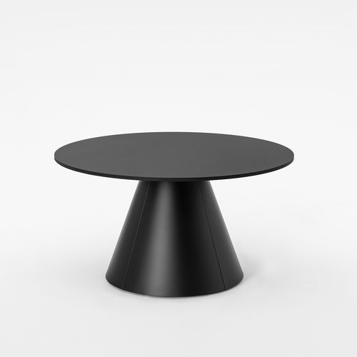 Tavolo design - 250 CONE - Mara - in laminato / con supporto in acciaio / rotondo