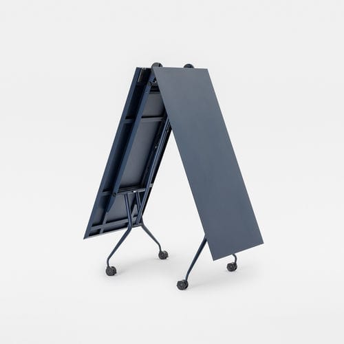 Tavolo contemporaneo - ARGO LIBRO METAL - Mara - in acciaio con rivestimento a polvere / con supporto in metallo / rettangolare