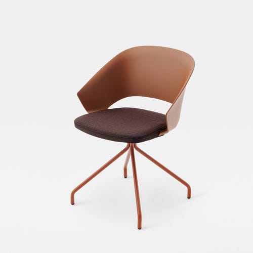 Sedia design - ICON METAL - Mara - da interno / da esterno / in polipropilene