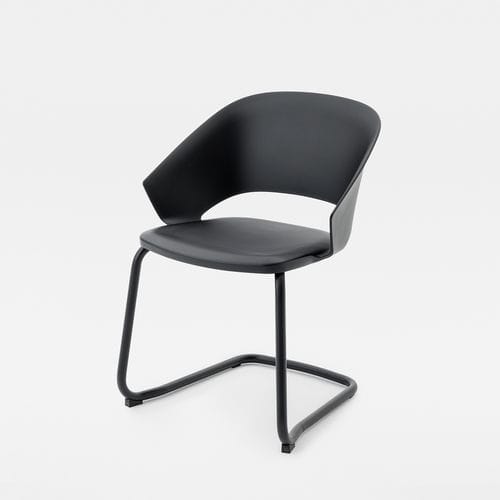 Sedia contemporanea - ICON CANTILEVER - Mara - da interno / in polipropilene / con supporto in metallo