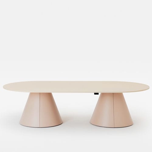 Tavolo da riunione contemporaneo - FOLLOW MEETING CONE LARGE - Mara - in legno / in laminato / in Fenix NTM
