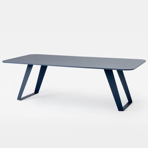 Tavolo da lavoro contemporaneo - MORGAN - Mara - in laminato / in melaminico / con supporto in metallo