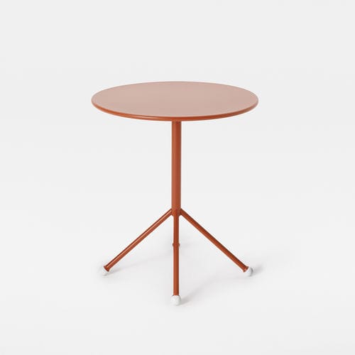 Tavolo da bistrot contemporaneo - TIP - Mara - in laminato / in melaminico / con supporto in metallo
