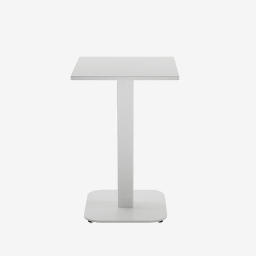 Tavolo contemporaneo - 258 - Mara - in laminato / in metallo / con supporto in metallo