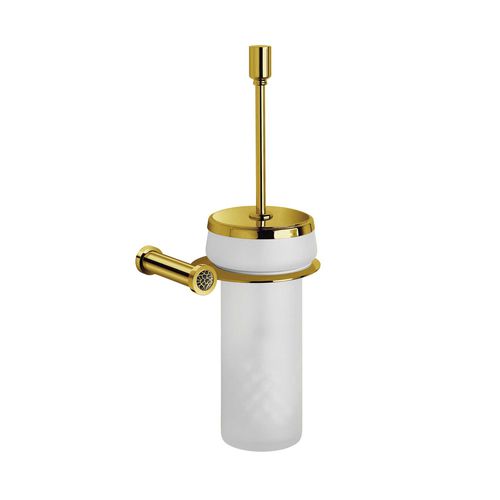 Scopino per WC in ottone cromato - 89430M/894303 - Windisch S.A. - in ottone placcato oro / in cristallo Swarovski® / in cristallo