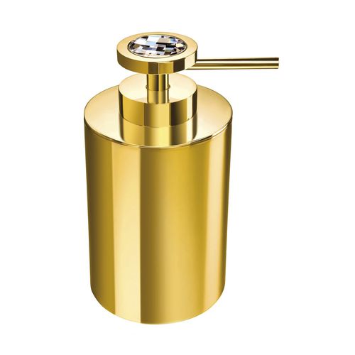 Distributore di sapone professionale - 90503 - Windisch S.A. - da appoggio / in ottone / in cristallo Swarovski®