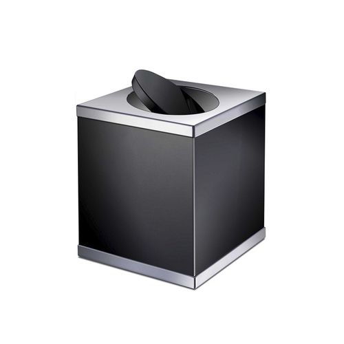 Portarifiuti da bagno - BLACK: 897 - Windisch S.A. - da appoggio / in ottone / con coperchio basculante