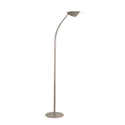 Lampada da terra - LUDOR - Aluminor - in acciaio laccato / in policarbonato / contemporanea