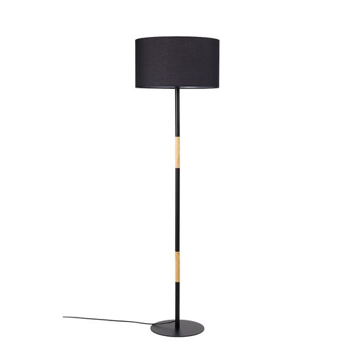 Lampada da terra - MIKADO LS - Aluminor - in acciaio laccato / in tessuto / in legno
