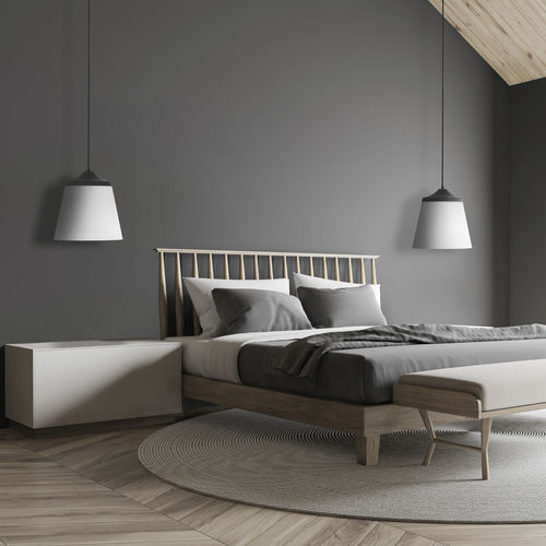 Lampada a sospensione - WOODY S - Aluminor - in tessuto / in stile scandinavo / con cavo