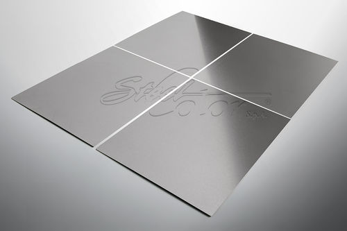 Lamiera metallica decorativa - SATINATO NON DIREZIONALE - Steel Color - acciaio inossidabile 304 / in acciaio inossidabile 316 / decorata