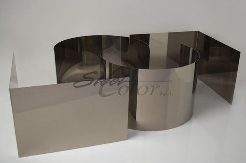 Lamiera decorativa - CHAMPAGNE  - Steel Color - in acciaio inossidabile / colorata / levigata