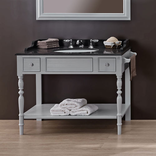 Supporto per lavabo in legno - LOUIS PHILLIPPE - Aqua Prestige - in marmo / in quarzo / in granito