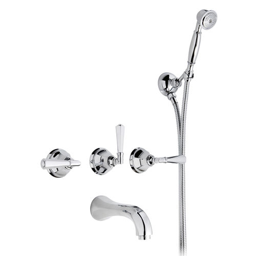 Set doccia da parete - 950.1903 - Aqua Prestige - contemporaneo / con doccia a mano / a pioggia