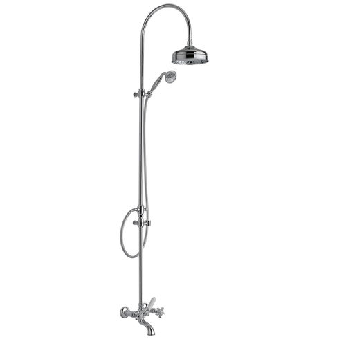 Miscelatore doppio comando da doccia - 950.1401E - Aqua Prestige - per vasca / da parete / in ottone