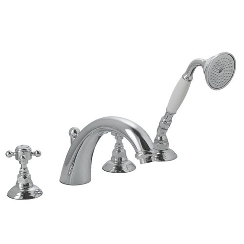 Miscelatore doppio comando per vasca - 950.2104 - Aqua Prestige - da appoggio / in ottone / da bagno