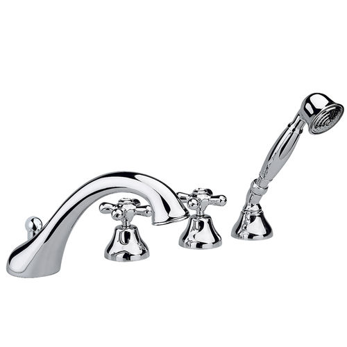 Miscelatore doppio comando per vasca - 950.2504.01 - Aqua Prestige - da appoggio / in ottone / da bagno