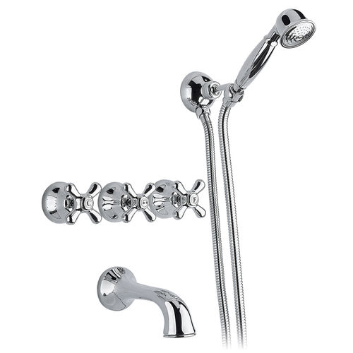 Miscelatore doppio comando da doccia - 950.2503.01 - Aqua Prestige - per vasca / da parete / in ottone
