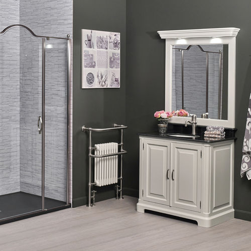 Mobile lavabo da appoggio - REGENT 96 - Aqua Prestige - in legno / in marmo / in quarzo