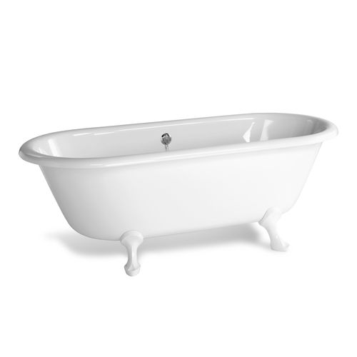 Vasca da bagno ovale - KANSAS - Aqua Prestige - con piedi / ad uso professionale / in composito