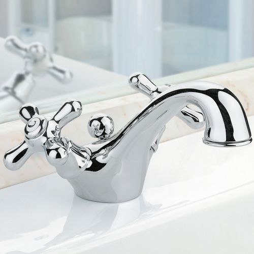 Miscelatore doppio comando per lavabo - 950.2532.01 - Aqua Prestige - da appoggio / in ottone / da bagno
