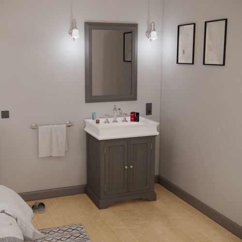 Mobile lavabo da appoggio - MAJERLING  - Aqua Prestige - in legno / in ceramica / classico