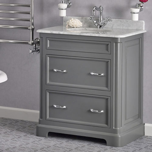 Mobile lavabo da appoggio - REGENT 80 - Aqua Prestige - in legno / classico / senza ante