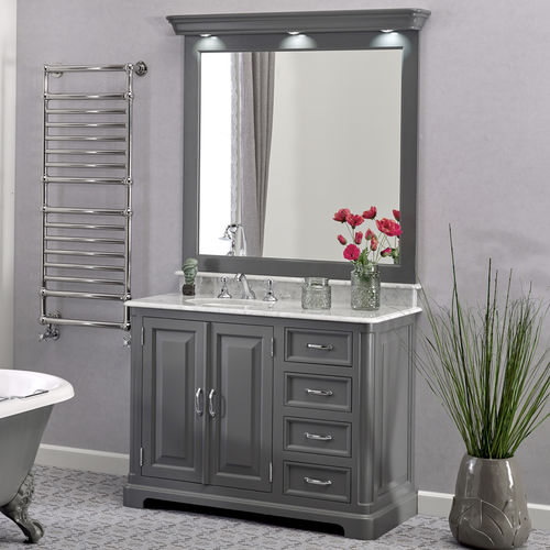 Mobile lavabo da appoggio - REGENT 118 - Aqua Prestige - in legno / classico / 2 porte