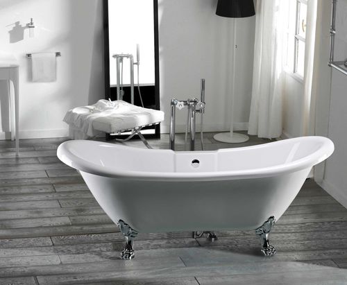 Vasca da bagno ovale - CARRINGTON - Aqua Prestige - ad isola / per ambiente abitativo / in acrilico