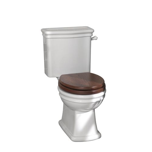 WC monoblocco - LOXLEY - Aqua Prestige - in porcellana / per uso residenziale / ovale