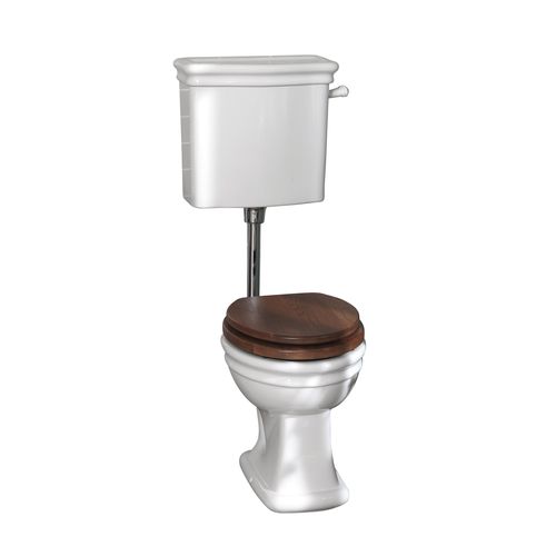 WC da appoggio - LOXLEY - Aqua Prestige - in ceramica / per uso residenziale / ovale