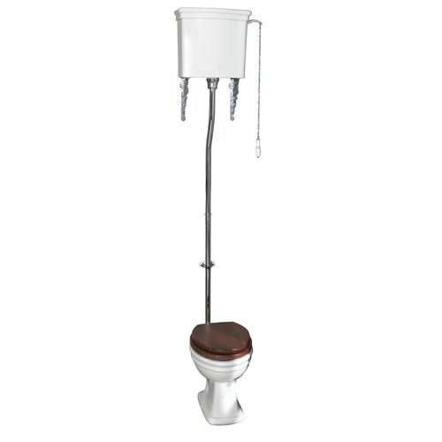 WC da appoggio - LOXLEY - Aqua Prestige - in porcellana / per uso residenziale / ovale