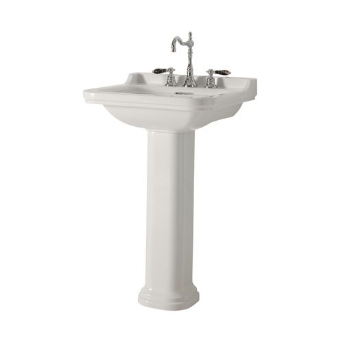 Lavabo autoportante - WALDORF - Aqua Prestige - in porcellana / rettangolare / 1 foro
