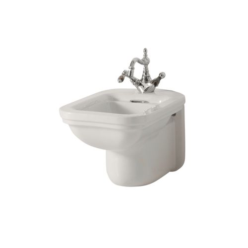 Bidet sospeso - WALDORF - Aqua Prestige - in porcellana